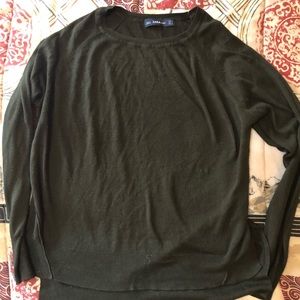 Dark Green Zara Sweater